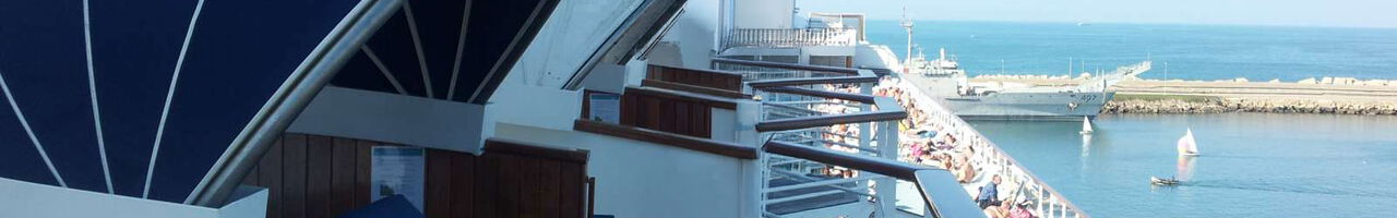 Photographie von Mein Schiff Sonnenschutz